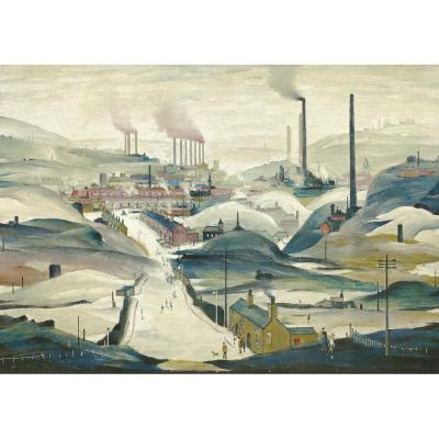 Industrial Panorama - Lowry Postcard